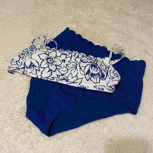 Aerie Floral High Waist Bikini